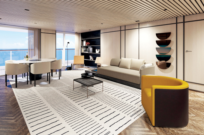  NCL unveils industry's most spacious vessel